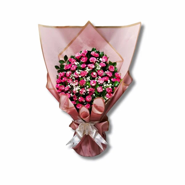 sweet-pink-rose-bouquet