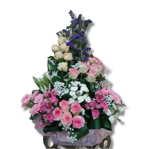 colorful-flower-basket