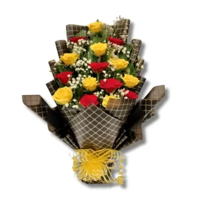 sunny-rose-arrangement