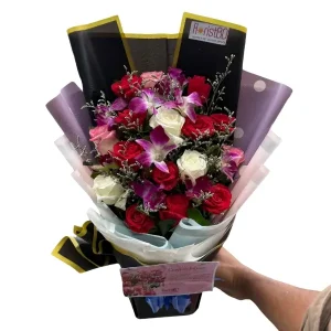 colorful-mix-flower-bouquet